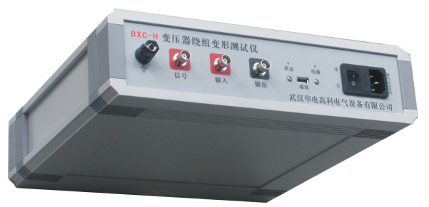 變壓器繞組變形測試儀(頻響法)前面板圖 變壓器繞組變形測試儀(頻響法)前面板圖