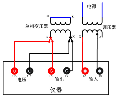 單相變壓器試驗接線圖 單相變壓器試驗接線圖